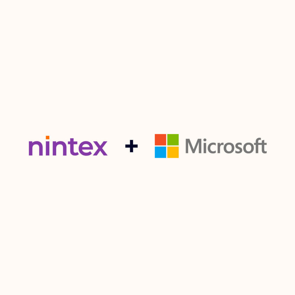 Nintex and Microsoft partnership